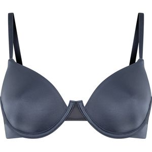 Hunkemöller Dames Lingerie Niet-voorgevormde beugel bh Blaze - Grijs - maat B70