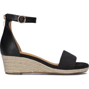 Omoda 0577-3b Espadrilles - Zomer Schoenen - Dames - Zwart - Maat 37