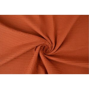 Wafelstof - 1 meter - Per meter - Koper - 150cm breed
