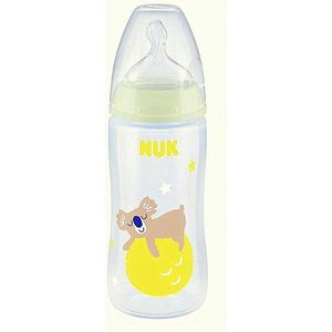 NUK - First choice - koala- babyfles 0-6 maanden - maat M -300 ml 0-6 maanden