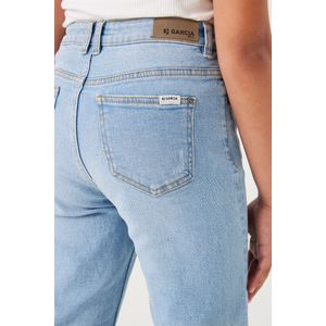 GARCIA Mylah Meisjes Straight Fit Jeans Blauw - Maat 128