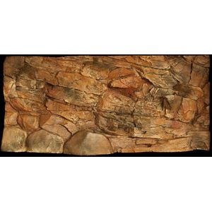 Aquarium-Terrarium achterwand Rock 120x60 in 2 delen