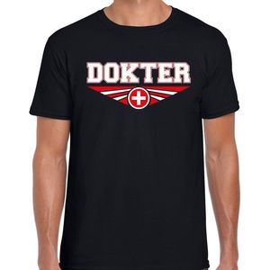 Dokter t-shirt heren - beroepen / cadeau / verjaardag XL