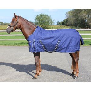 Regendeken luxe 200 gram Navie paardendeken-185