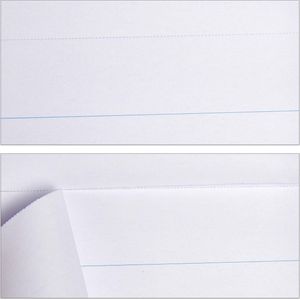 Relaxdays flipover papier - flipchart papier - whiteboard papier - 50 vellen - papierblok - Lijnen