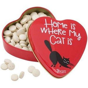 Sanal Home Is Where My Cat Is Bewaardoos Met Kattensnoepjes - Gevogelte - 60 gram