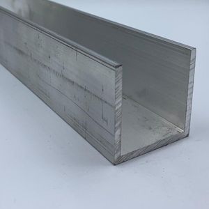 Aluminium Gelijkzijdig U-Profiel - 40x40x40x3mm, 1000mm