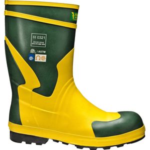 SIR SAFETY DIELECTRICAL BOOT 9726 Werkschoenen Heren - Werkschoenen SB - Veiligheidsschoenen - Laars - Gele/Groene Kleur - Stalen Neus - Hittebestendige Zool