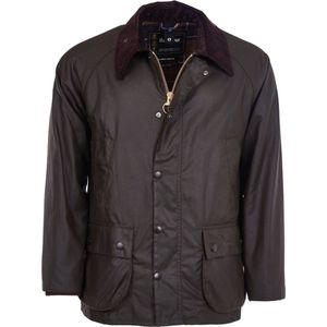 Barbour Bedale Wax Jas Donkergroen - Maat 54 - Heren