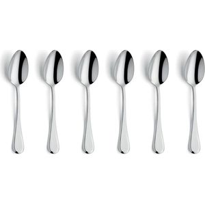 Amefa - Drift 6 Theelepels - Zilver