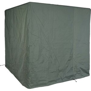 Afdekhoes MCW-J66 210x200x220cm, zeildoek beschermhoes voor Bali ligstoelen ~ antraciet