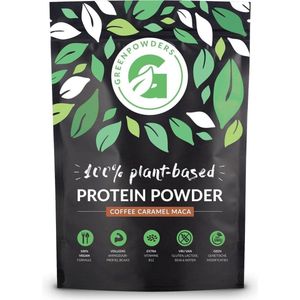 Vegan Protein - Coffee Caramel Maca - Proefpakket - Plantaardige Eiwitshake / Proteïne poeder / Eiwit poeder met Vitamine B12