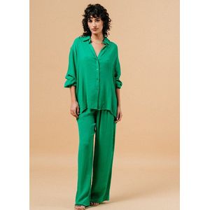 Groene oversized blouse Market - Grace & Mila
