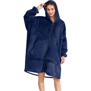 Oversized groote hoodie - Hoodie deken - Warme deken - Warme deken hoodie - Winter deken - Fleece dekentje - Hoodie Blanket
