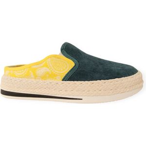 Van Driel Shoes Slipper Elche Groen Verwisselbaar Voetbed