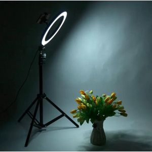 Selfie - Selfy light - lamp - Ringlamp- Statief - Led ring - Tik tok - Studio - Make up - Trendy - Nieuw model .