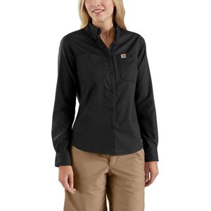 carhartt RUGGED PROFESSIONAL Long Sleeve SHIRT BLACK vrouwen