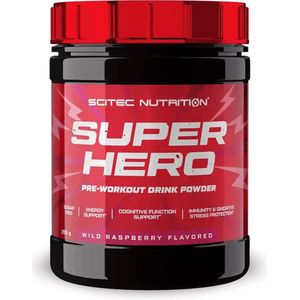 Scitec Nutrition - Superhero Pre-Workout (Wild Raspberry - 285 gram)