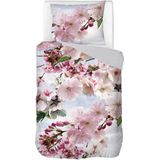Snoozing Blossomtree - Dekbedovertrek - Eenpersoons - 140x200/220 cm + 1 kussensloop 60x70 cm - Multi kleur