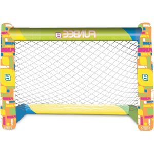 Opblaasbaar voetbaldoel - afmetingen 312 cm - Fun in de tuin