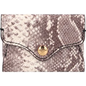 FOSSIL Kaarthoes Heritage Card Case Python Veelkleurig