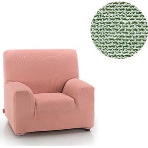 Fauteuilhoes Milan Mint - Bi-stretch - Bi-stretch, Antistatisch & Ademend Katoen - Stoelhoes voor Fauteuil 70-110cm Breed