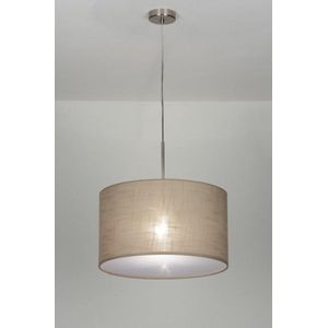 Lumidora Hanglamp 30380 - E27 - Taupe - Stof - ⌀ 45 cm