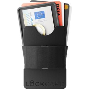Slanke RFID Portemonnee met Muntvak en AirTag Houder – Minimalistische Pasjeshouder voor Heren en Dames
