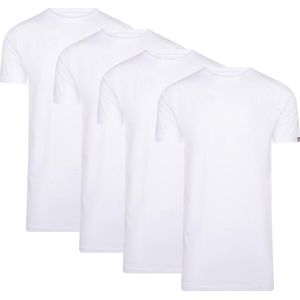 Cappuccino Italia - Heren Tee SS 4-Pack T-shirts - Wit - Maat 3XL