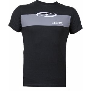 t-shirt zwart Legend grijs vlak  110/116