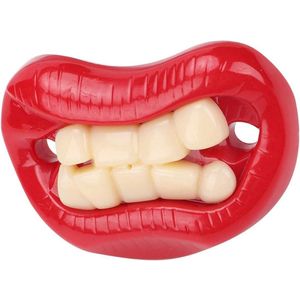Creatieve Leuke Baby Fopspeen - Grappige Anti-off Siliconen Dummy Fopspeen Set (#2)