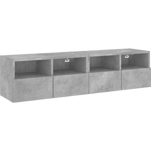 vidaXL-Tv-wandmeubels-2-st-60x30x30-cm-bewerkt-hout-betongrijs