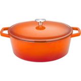 Buccan - Hamersley - Gietijzeren braadpan 24cm - Oranje