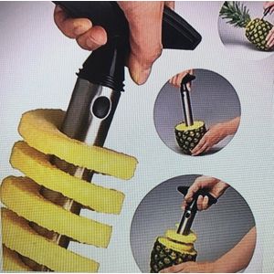 RVS Ananas Snijder- Ananas Snijden- Ananasboor- Tijdbesparende snijder