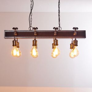Industrieel,Loft Hanglamp,hanglamp zwart, 8 lichtbronnen,Rustiek Hanglapm,Scandinavisch Hanglamp,Boho-stijl  E27 fitting  Hanglamp, Eetkamer, galerij Hanglamp,slaapkamer Hanglamp,woonkamer Hanglamp,