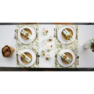 AVA GALA Tafelkleed - Op Rol - Wit - Papier