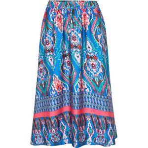 Lollys Laundry Bristol - Rok - Print - Blauw - M