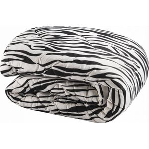 Dekbed bedrukt - 240x200cm - all season - zebra print