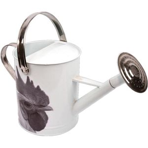 Esschert Design Gieter Haan 5 Liter 44,5 X 25 Cm Zink Wit