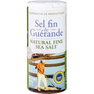 Le Guérandais Sel fin fijn zeezout in strooipot 250 gram