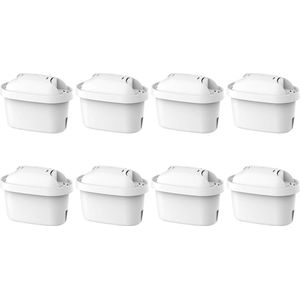 Filterpatroon Waterdrop TÜV SÜD Gecertificeerd - Compatibel met Brita Maxtra+ Jug Brita Style - Brita Fun - Merella Cool - Mavea Elemaris XL - Brita Flow Water Tank - Pak van 8