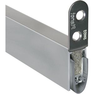 Deurdichter 1335 x 13 x 25 mm eenzijdig natuurlijk aluminium - KT-FH toevoegen