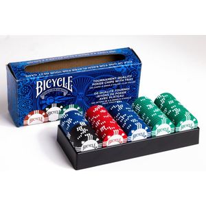 Bicycle - Poker Chips - 8 gram - Klei - 100 stuks
