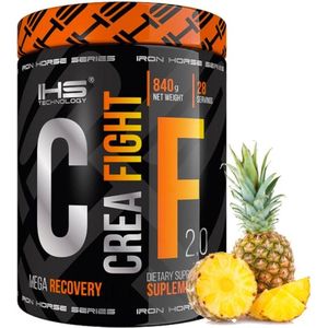 IHS Technology - Creatine blend + Glutamine + 25 vitamins en mineralen - 840g - Ananas - Creatinemonohydraat - Tri Creatine Malate - Crea Fight 2.0