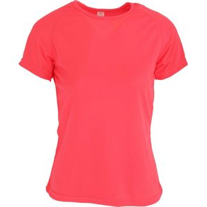 SOLS Dames/dames Sportief T-Shirt met korte mouwen (Neon-koraal)