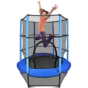 Gratyfied - Kleine trampoline - ‎140 x 140 x 160 cm - 10,8 kilogram - Blauw