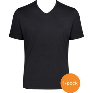 Sloggi Men GO Shirt V-Neck Regular Fit - heren T-shirt (1-pack) - zwart - Maat: M