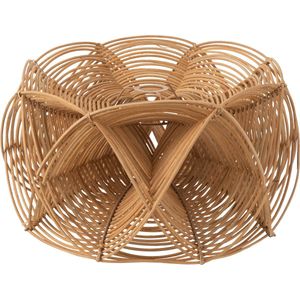 J-Line Golven Rotan lampkap - jute - naturel - woonaccessoires