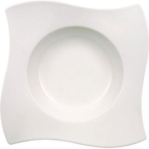 Villeroy & Boch New Wave Pastabord - Ã˜ 28 cm - Wit