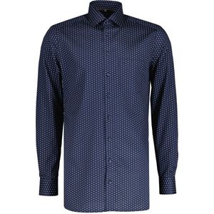 Olymp Overhemd - Extra Lang - Blauw - 44
